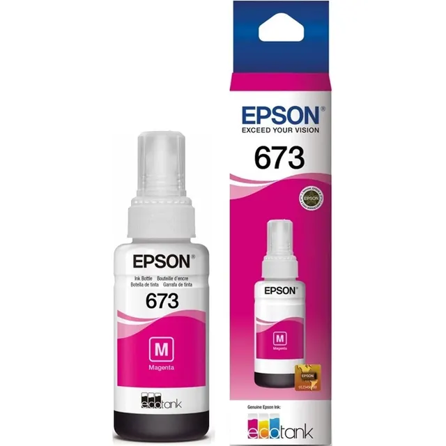 Epson 673 Magenta ink bottle (C13T67334A)