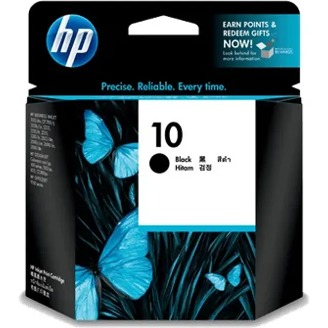 HP 10 Black Original Ink