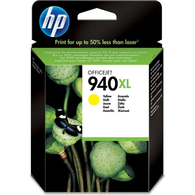 HP 940XL Yellow Officejet Ink Kartric