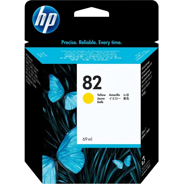 HP 82 69-ml YELLOW DesignJet Ink Kartric