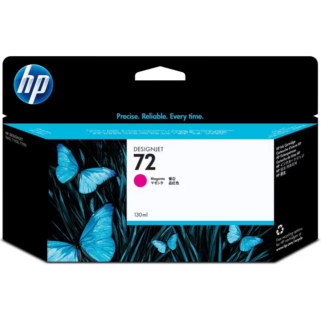 HP 72 130-ml Magenta DesignJet Ink Kartric