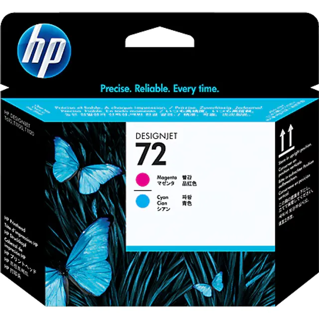 HP 72 Magenta and Cyan DesignJet Printhead (C9383A)