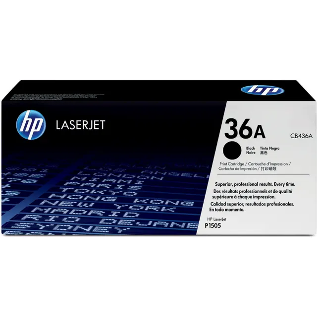 HP 36A LaserJet Black Toner Kartric (CB436AC)