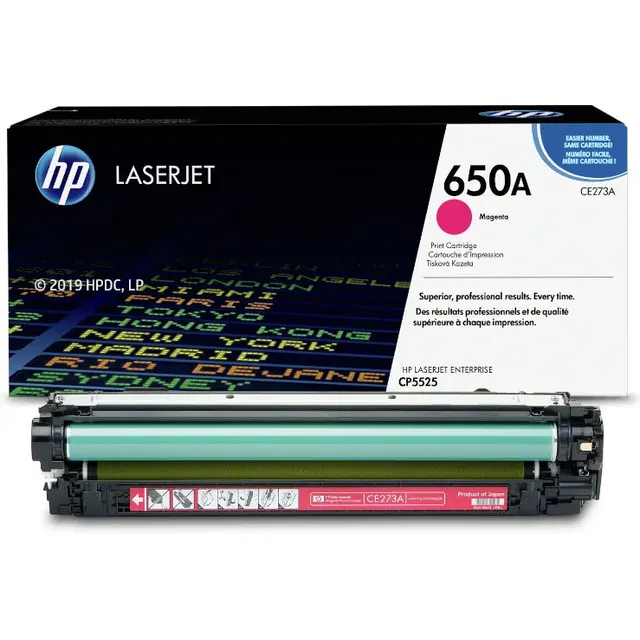 HP 650A Magenta Original LaserJet Toner Kartric