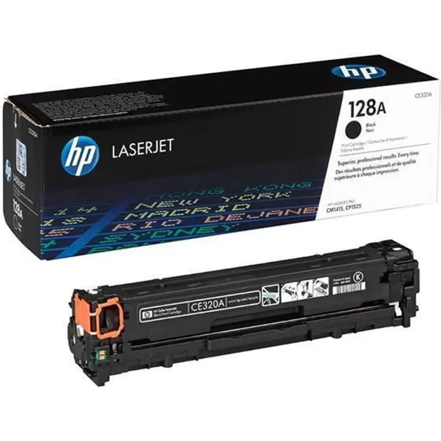 HP 128A Black Original LaserJet Toner Kartric