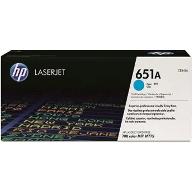 HP 651A Cyan Original LaserJet Toner Kartric
