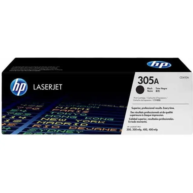 HP 305A Original Black LaserJet Toner Kartric (CE410A)