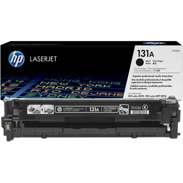 HP 131A Black LaserJet Toner Kartric (CF210A)