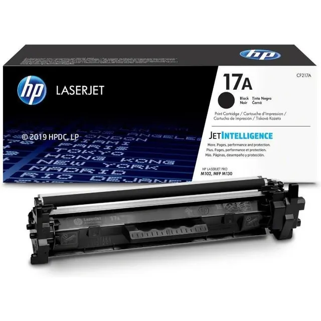 HP 17A Black Original LaserJet Toner Kartric