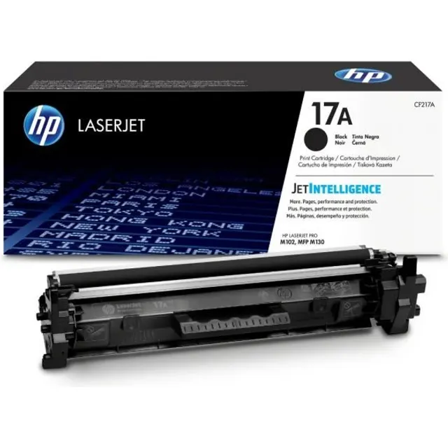 HP 17A Black LaserJet Toner Kartric (CF217A)