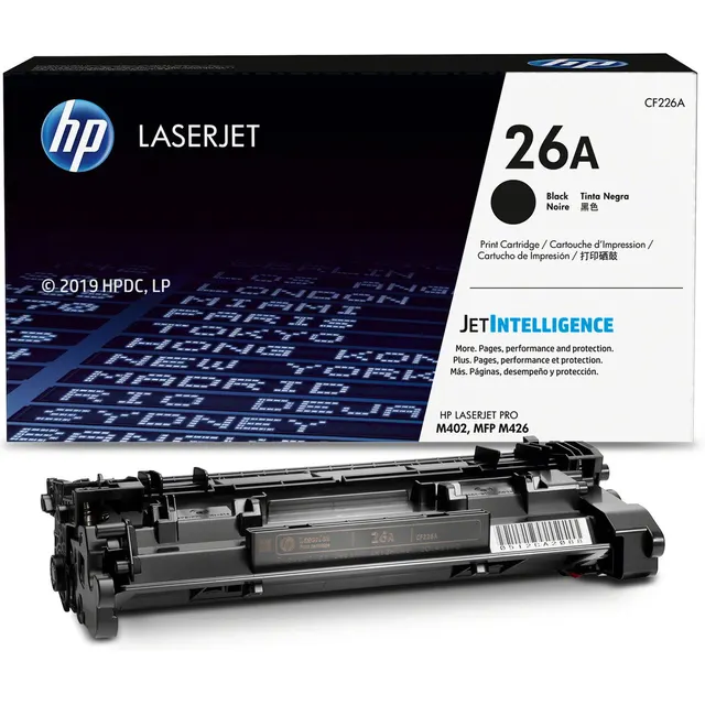 HP 26A Black LaserJet Toner Kartric (CF226A)