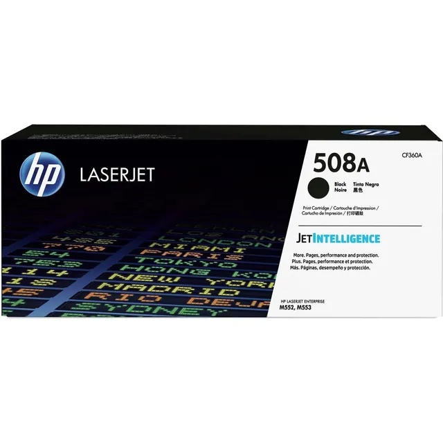 HP 508A Black LaserJet Toner Kartric