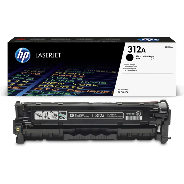 HP 312A Black Original LaserJet Toner Kartric (CF380A)