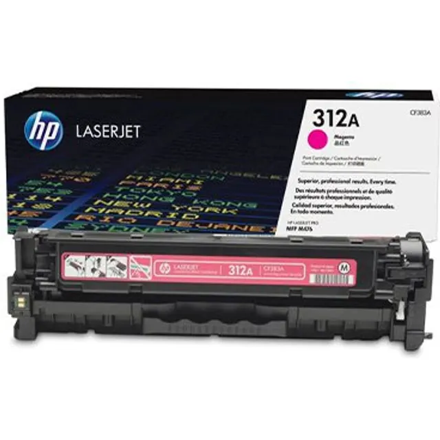 HP 312A Magenta Original LaserJet Toner Kartric(CF383A)