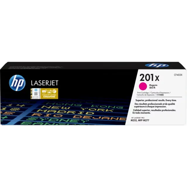HP 201X High Yield Magenta Original LaserJet Toner Kartric (CF403X)