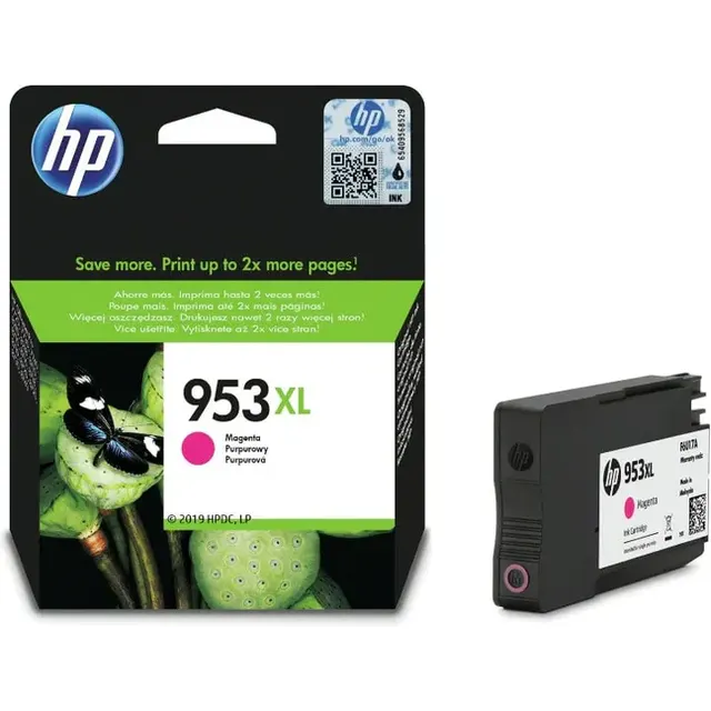 HP 953XL Original Inkjet Kartric High Yield Magenta (F6U17AE)