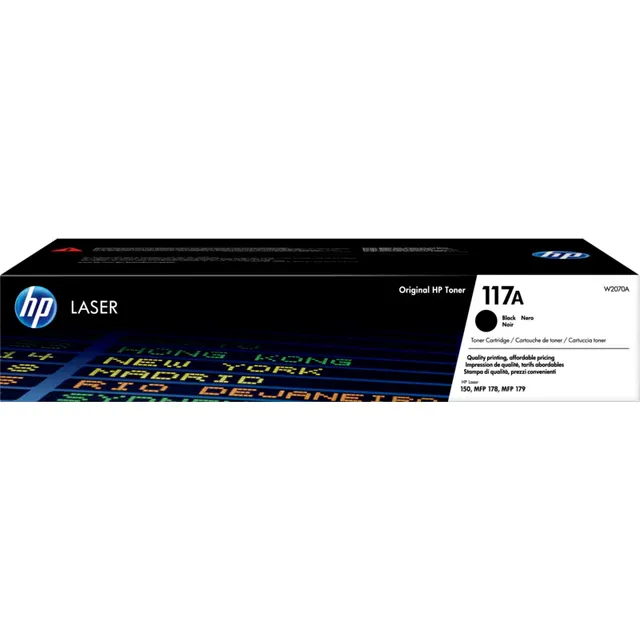 HP 117A Black Original Laser Toner Kartric (W2070A)