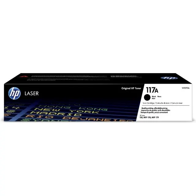 HP 117A Black Laser Toner Kartric (W2070A)