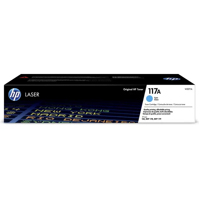 HP 117A Cyan Laser Toner Kartric (W20701A)