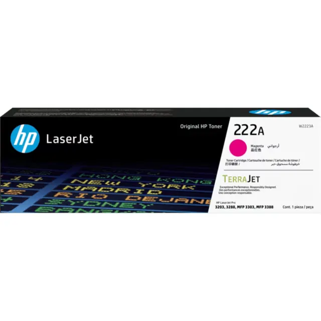 HP 222A Magenta Original LaserJet Toner Kartric (W2223A)