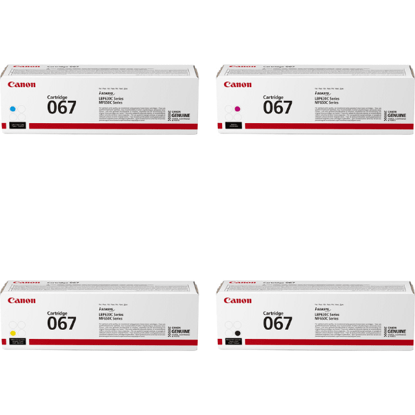 Canon 067 4-Pack Toner Cartridge