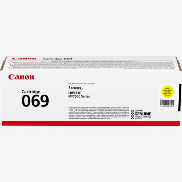 Canon 069 Yellow Toner Cartridge (5091C002AA)