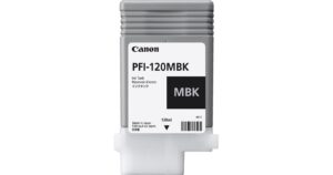 Canon-PFI-120MBK-Matte-Black-Ink-Cartridge-130ml-2884C001AA-scaled-1.jpg Canon PFI-120MBK Matte Black Ink Cartridge 130ml (2884C001AA)