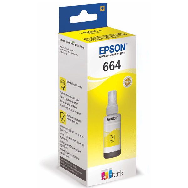 Epson-L100-Yellow-ink-bottle-70ml-C13T66444A.png Epson L100 Yellow ink bottle 70ml (C13T66444A)