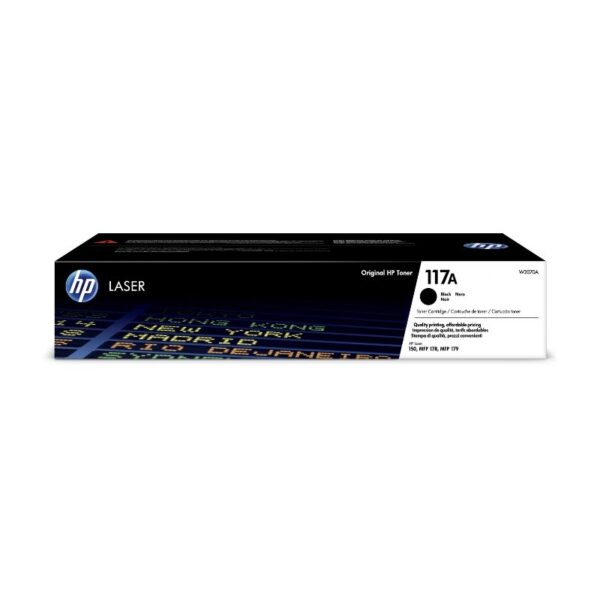 HP 117A Black Laser Toner Cartridge (W2070A)