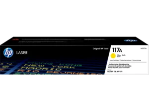 HP 117A Yellow Laser Toner Cartridge (W2072A)