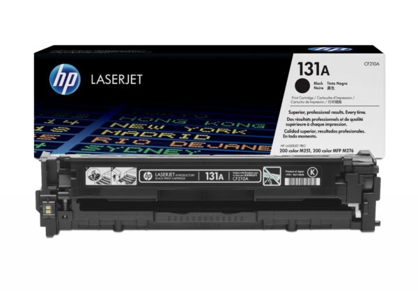 HP 131A Black LaserJet Toner Cartridge (CF210A)