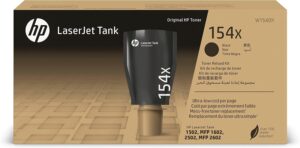 HP 154X Black Original LaserJet Tank Toner Reload Kit (W1540X)