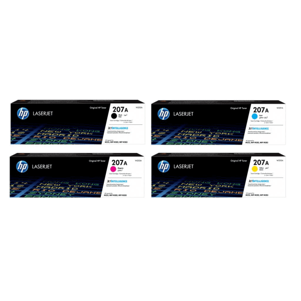 HP 207A 4-pack Toner Cartridge TR