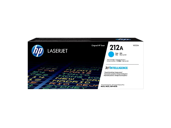 HP 212A Cyan LaserJet Toner Cartridge (W2121A)