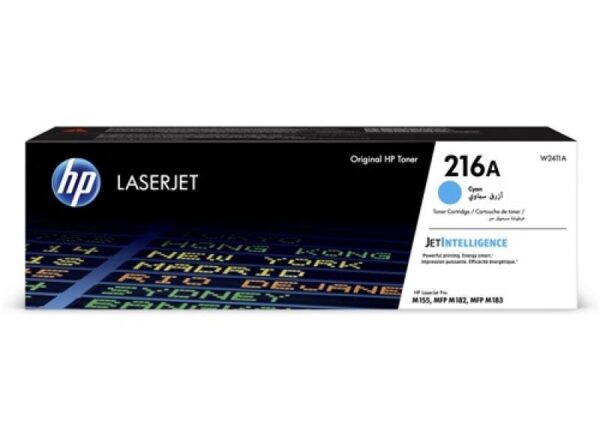 HP 216A Cyan LaserJet Toner Cartridge (W2411A)