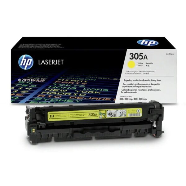 HP 305A Yellow Original LaserJet Toner Cartridge