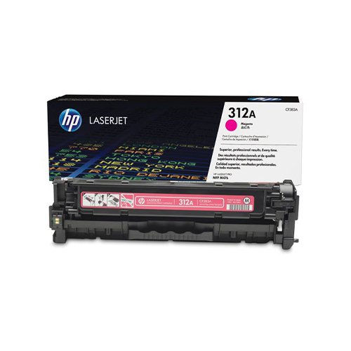 HP 312A Magenta Original LaserJet Toner Cartridge(CF383A)