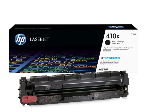 HP 410X Black LaserJet Toner Cartridge (CF410X)