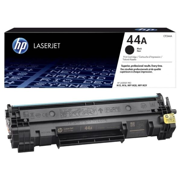 HP 44A Black LaserJet Toner Cartridge (CF244A)