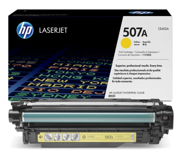 HP-507A-Yellow-LaserJet-Toner-Cartridge.webp HP 507A Yellow LaserJet Toner Cartridge