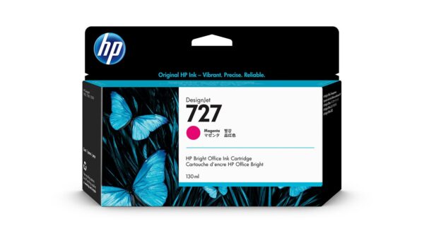 HP 727 130-ml Magenta DesignJet Ink Cartridge