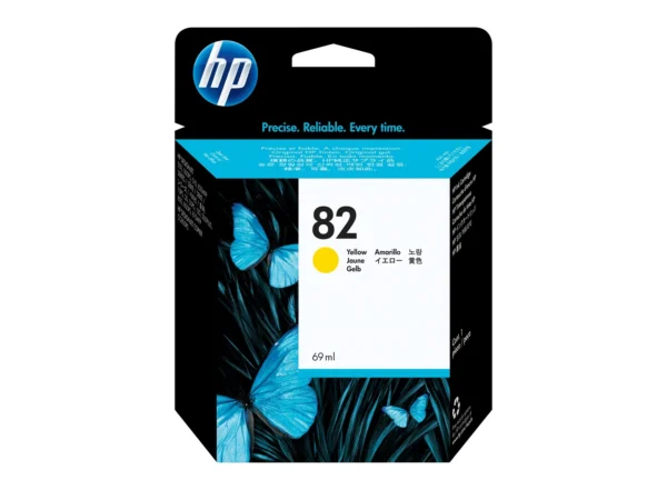 HP 82 69-ml YELLOW DesignJet Ink Cartridge
