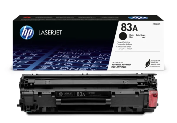 HP 83A Black LaserJet Toner Cartridge (CF283A)