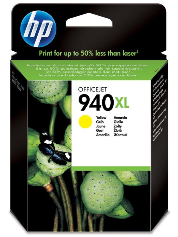 HP-940XL-Yellow-Officejet-Ink-Cartridge.jpg HP 940XL Yellow Officejet Ink Cartridge